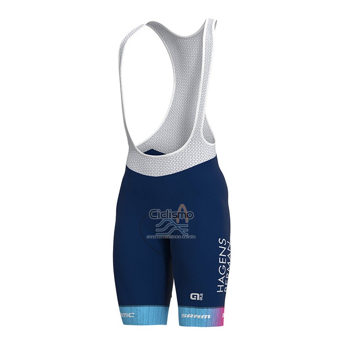 Hagens Berman Axeon Ropa Ciclismo Culotte Corto 2022 Men Mangas Cortas Fucsia Azur